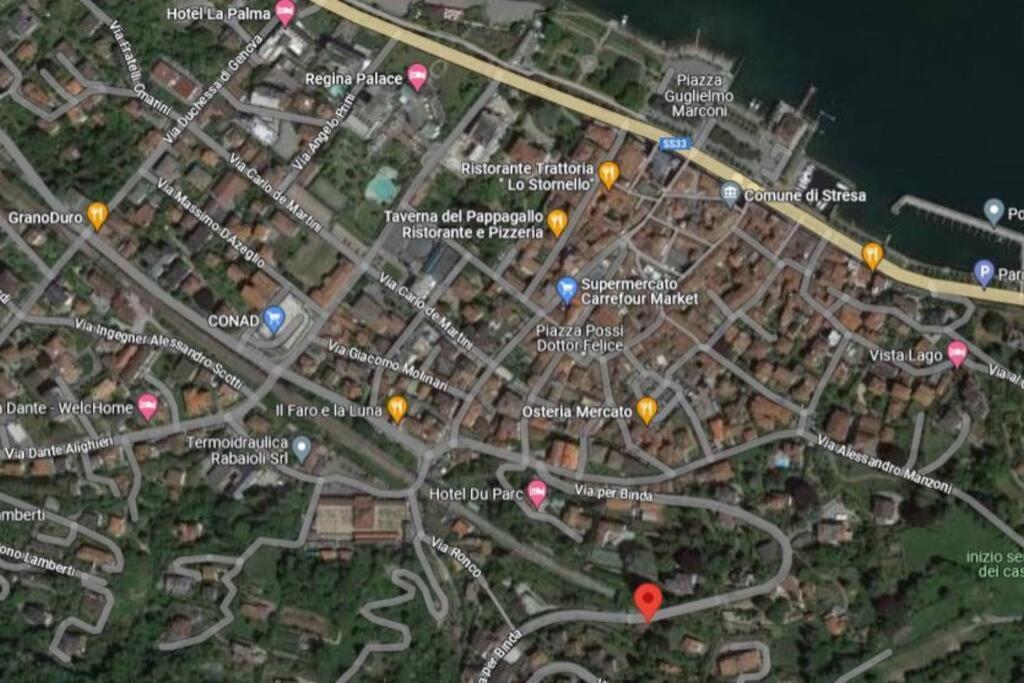 La Finestra Sul Lago - In Villa Con Vista E Posto Auto Coperto Stresa Exteriér fotografie